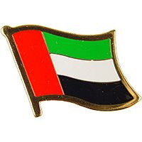 Eagle Emblems P09613 Pin-United Arab Emirates (FLAG), (1-1/16")