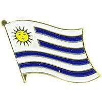 Eagle Emblems P09614 Pin-Uruguay (FLAG), (1-1/16")