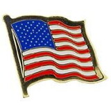 Eagle Emblems P09615 Pin-Usa Flag, Wavy, I (1
