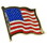 Eagle Emblems P09615 Pin-Usa Flag, Wavy, I (1")
