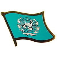 Eagle Emblems P09616 Pin-United Nations (FLAG), (1-1/16")