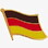Eagle Emblems P09619 Pin-Germany (Flag) (1")