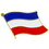 Eagle Emblems P09622 Pin-Yugoslavia (Flag) (1")