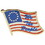 Eagle Emblems P09624 Pin-Flag,We The People (1")