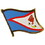 Eagle Emblems P09625 Pin-American Samoa (Flag) (1")