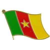 Eagle Emblems P09632 Pin-Cameroon (FLAG), (1-1/16")