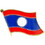 Eagle Emblems P09643 Pin-Laos (Flag) (1")