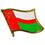 Eagle Emblems P09647 Pin-Oman (Flag) (1")