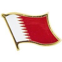 Eagle Emblems P09648 Pin-Qatar (FLAG), (1-1/16")