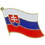 Eagle Emblems P09651 Pin-Slovakia (Flag) (1")