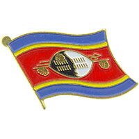 Eagle Emblems P09657 Pin-Swaziland (FLAG), (1-1/16")