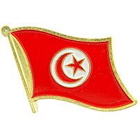Eagle Emblems P09659 Pin-Tunisia (FLAG), (1-1/16")