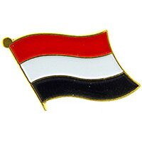 Eagle Emblems P09662 Pin-Yemen (FLAG), (1-1/16")