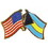 Eagle Emblems P09708 Pin-Usa/Bahamas (Cross Flags) (1-1/8")