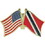 Eagle Emblems P09812 Pin-Usa/Trinidad (CROSS FLAGS), (1-1/8")