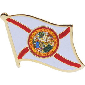 Eagle Emblems P09910 Pin-Florida (FLAG), (1-1/16")