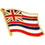 Eagle Emblems P09912 Pin-Hawaii (FLAG), (1-1/16")