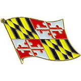 Eagle Emblems P09921 Pin-Maryland (Flag) (1