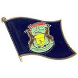 Eagle Emblems P09923 Pin-Michigan (Flag) (1