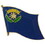 Eagle Emblems P09929 Pin-Nevada (FLAG), (1-1/16")