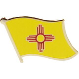 Eagle Emblems P09932 Pin-New Mexico (FLAG), (1-1/16
