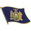 Eagle Emblems P09933 Pin-New York (Flag) (1")