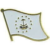 Eagle Emblems P09940 Pin-Rhode Island (Flag) (1