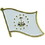 Eagle Emblems P09940 Pin-Rhode Island (FLAG), (1-1/16")