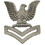 Eagle Emblems P10152 Pin-Usn,Petty Off.2Cl,Rt (7/8"x1")