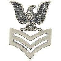 Eagle Emblems P10154 Pin-Usn,Petty Off.1Cl,Rt (7/8"x1-1/8")