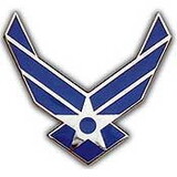 Eagle Emblems P10161 Pin-Usaf Symbol (Mini) (3/4