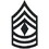 Eagle Emblems P10218 Rank-Usmc,E8,1St Sgt (SUBDUED), (7/8" Wide)