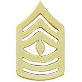 Eagle Emblems P10228 Rank-Usmc,E8,1St Sgt (GLD), (7/8