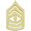 Eagle Emblems P10228 Rank-Usmc, E8, 1St Sgt (Gld) (1-1/2")