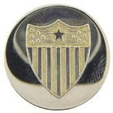 Eagle Emblems P10401 Pin-Army, Enl, Adj.Gen (Gld) (1-1/16