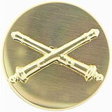 Eagle Emblems P10405 Pin-Army,Enl,Field Artily (GLD), (1