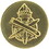 Eagle Emblems P10407 Pin-Army,Enl,Civil Afrs (GLD), (1")