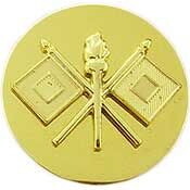 Eagle Emblems P10417 Pin-Army,Enl,Signal (GLD), (1")