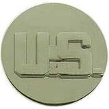Eagle Emblems P10419 Pin-Army, Enl, Us, Letters (Slv) (1