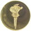 Eagle Emblems P10421 Pin-Army,Enl,Rotc Torch (GLD), (1")