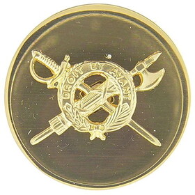 Eagle Emblems P10423 Pin-Army,Enl,Insp Gen (GLD), (1")