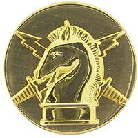Eagle Emblems P10430 Pin-Army,Enl,Psyops (GLD), (1")