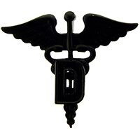 Eagle Emblems P10432 Pin-Medical,Caduceus,Dental (1")