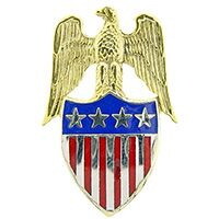 Eagle Emblems P10531 Pin-Army,Aide,General-4 OF THE ARMY, (1-1/4")