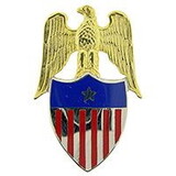 Eagle Emblems P10534 Pin-Army, Aide, General-1 Brigadier (1-1/4