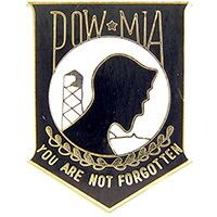 Eagle Emblems P12024 Pin-Pow*Mia, You'Re Not, Bk (Mini) (7/8")