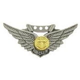 Eagle Emblems P12025 Wing-Usn,Combat Aircrew (MINI), (1-1/8