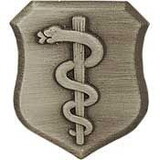 Eagle Emblems P12113 Pin-Usaf, Physician, Bas. (1
