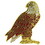 Eagle Emblems P12208 Pin-Eagle, Perched (1")