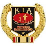 Eagle Emblems P12218 Pin-Kia, Honor Wreath Iraqi Freedom (1-1/8